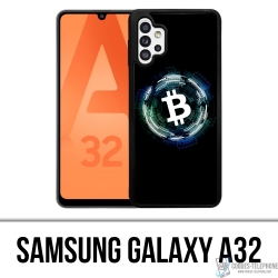 Custodia Samsung Galaxy A32 - Logo Bitcoin