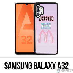 Custodia Samsung Galaxy A32 - Netflix e Mcdo