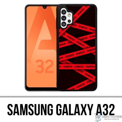 Samsung Galaxy A32 Case - Danger Warning