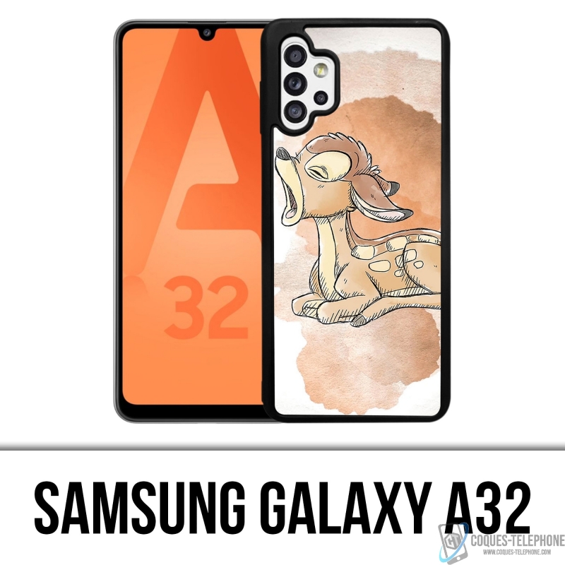 Coque Samsung Galaxy A32 - Disney Bambi Pastel