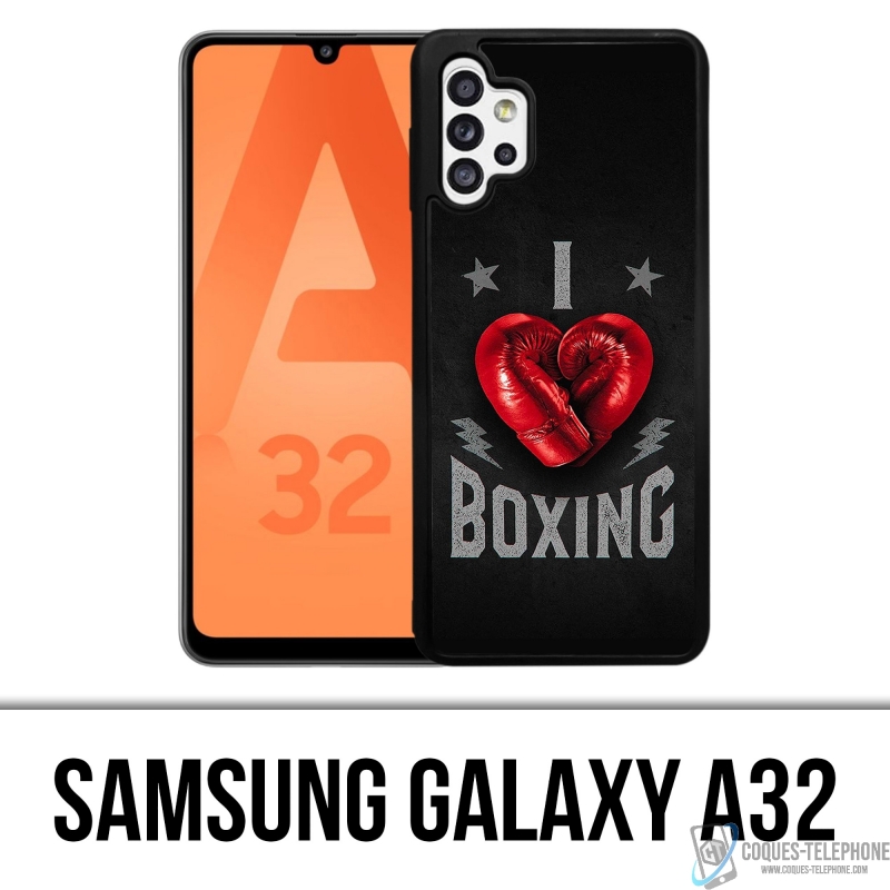 Samsung Galaxy A32 case - I Love Boxing