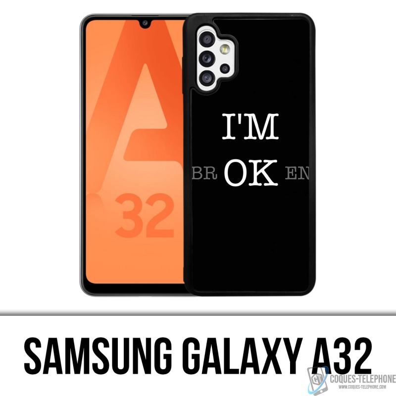 Samsung Galaxy A32 Case - Ich bin ok defekt