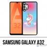 Funda Samsung Galaxy A32 - Unicornio en la nube