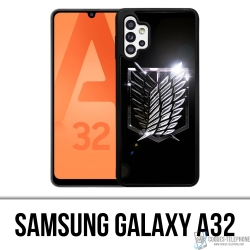 Samsung Galaxy A32 Case - Attack On Titan Logo