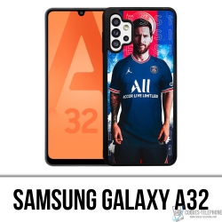 Samsung Galaxy A32 case - Messi PSG