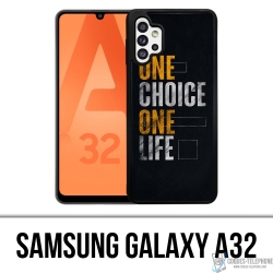 Custodia Samsung Galaxy A32 - Una scelta di vita