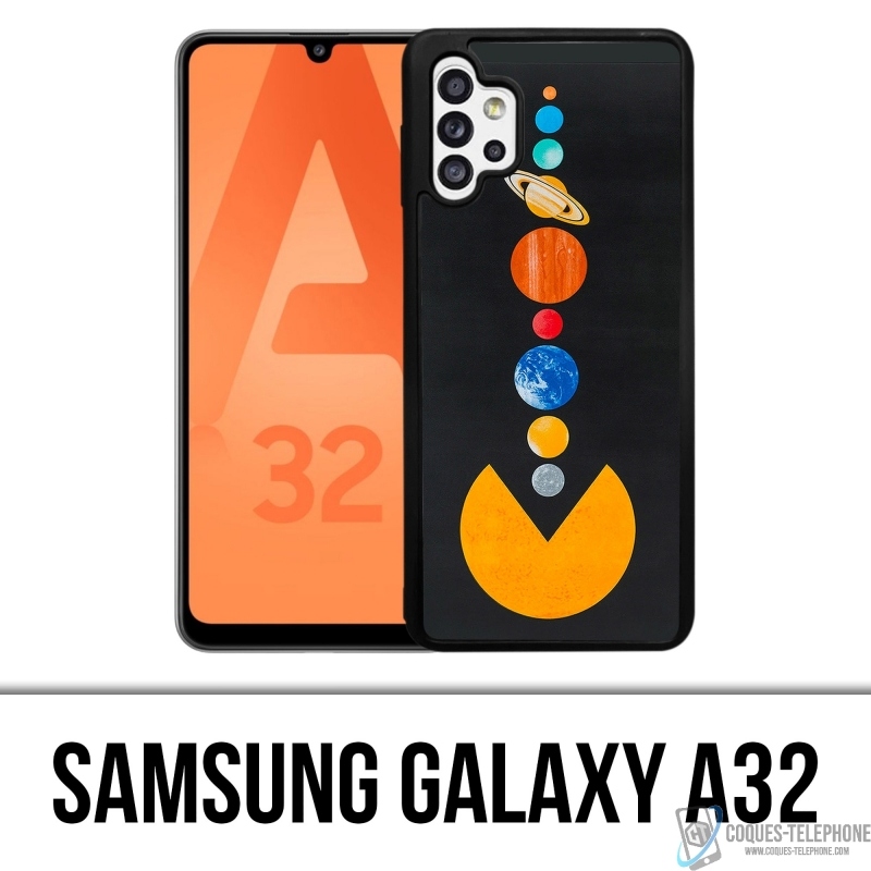 Samsung Galaxy A32 Case - Solar Pacman