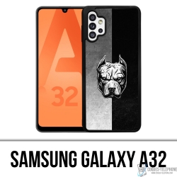 Coque Samsung Galaxy A32 - Pitbull Art