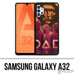 Custodia Samsung Galaxy A32 - Gioco di calamari Fanart