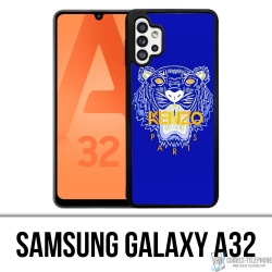 Coque Samsung Galaxy A32 - Kenzo Tigre Bleu