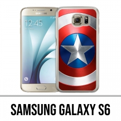 Coque Samsung Galaxy S6 - Bouclier Captain America Avengers