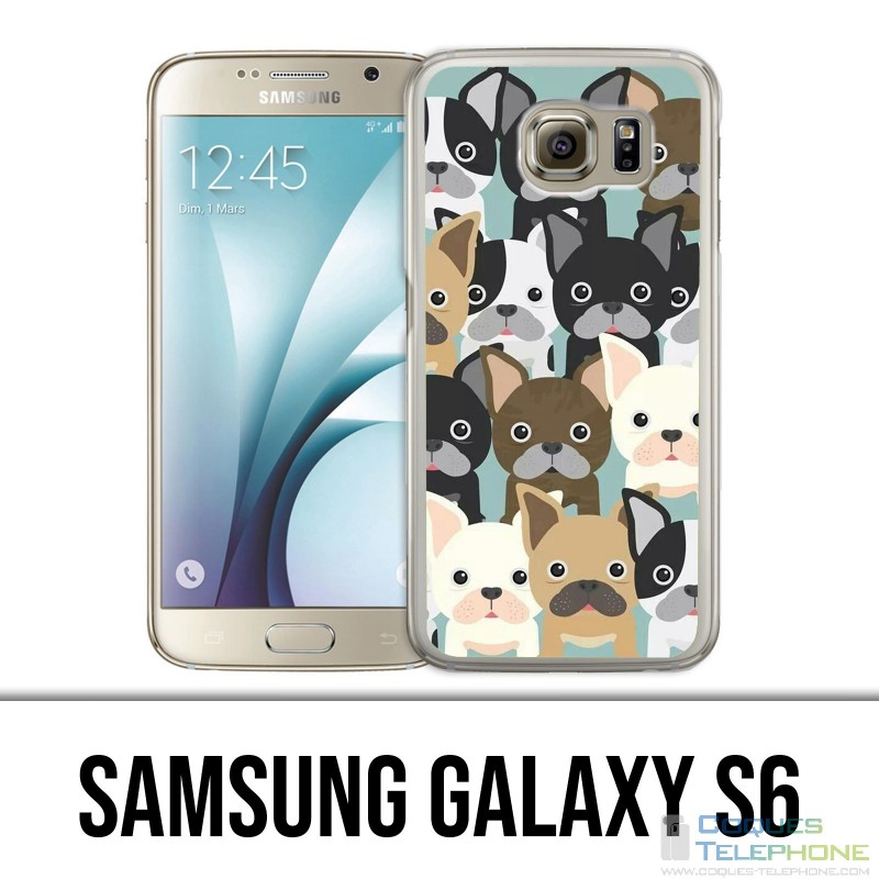 Samsung Galaxy S6 Hülle - Bulldoggen