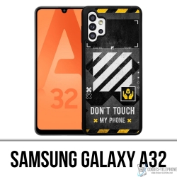 Samsung Galaxy A32 Case - Weiß mit Touch-Telefon