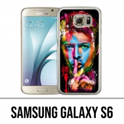 Samsung Galaxy S6 Hülle - Bowie Multicolor