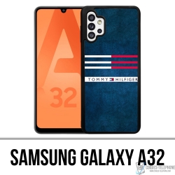 Custodia per Samsung Galaxy A32 - Righe Tommy Hilfiger