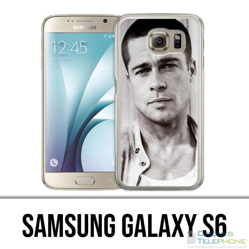 Coque Samsung Galaxy S6 - Brad Pitt