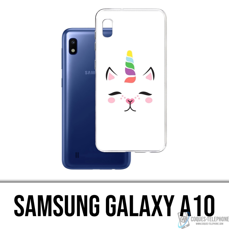 Coque Samsung Galaxy A10 - Gato Unicornio