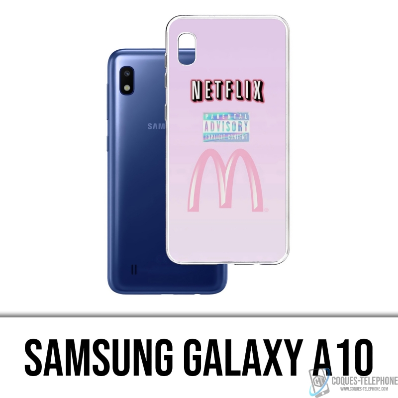 Samsung Galaxy A10 Case - Netflix And Mcdo