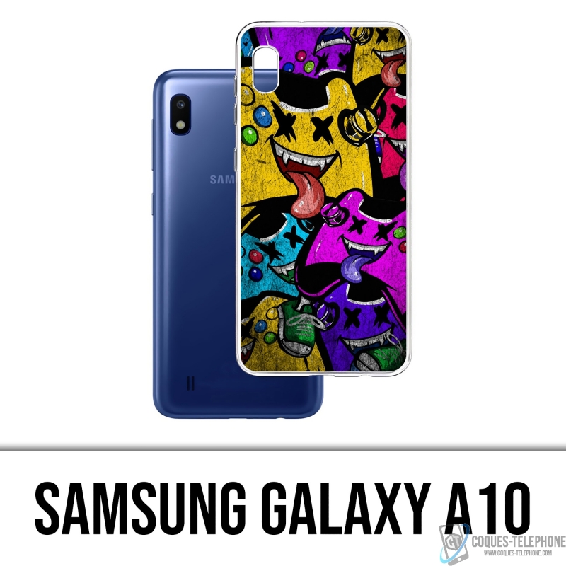 Coque Samsung Galaxy A10 - Manettes Jeux Video Monstres