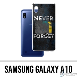 Samsung Galaxy A10 Case - Nie vergessen