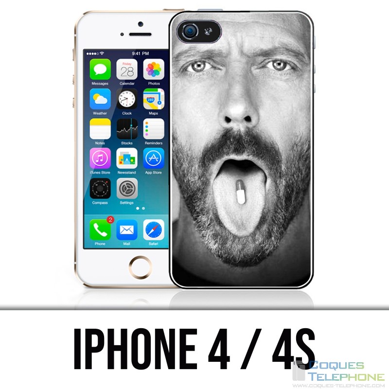 Custodia per iPhone 4 / 4S - Dr. House Pill