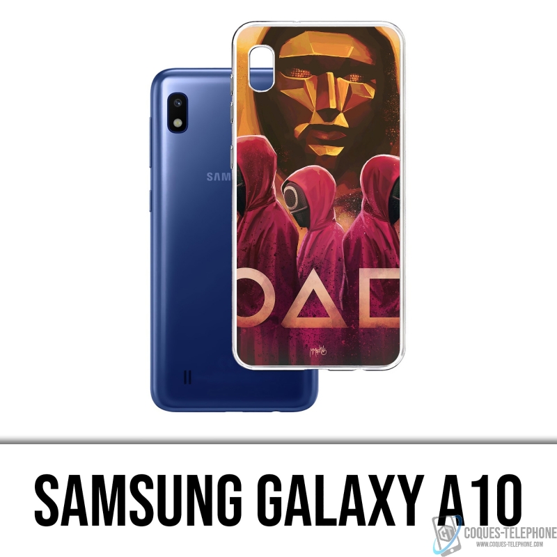 Custodia Samsung Galaxy A10 - Gioco di calamari Fanart