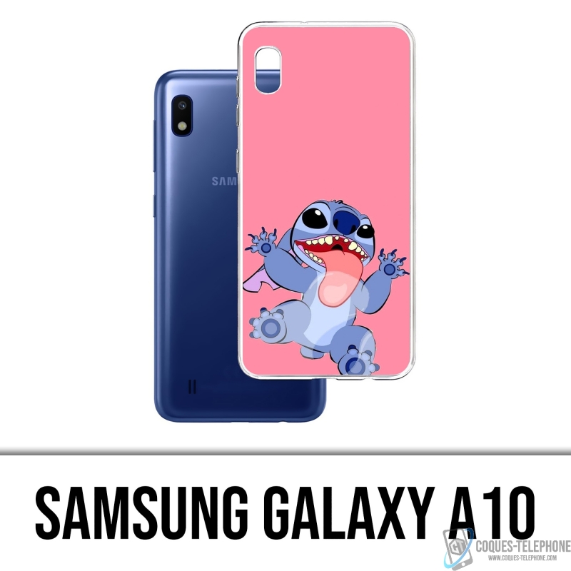Coque Samsung Galaxy A10 - Stitch Langue