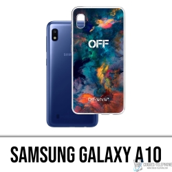 Custodia per Samsung Galaxy A10 - Nuvola di colore bianco sporco