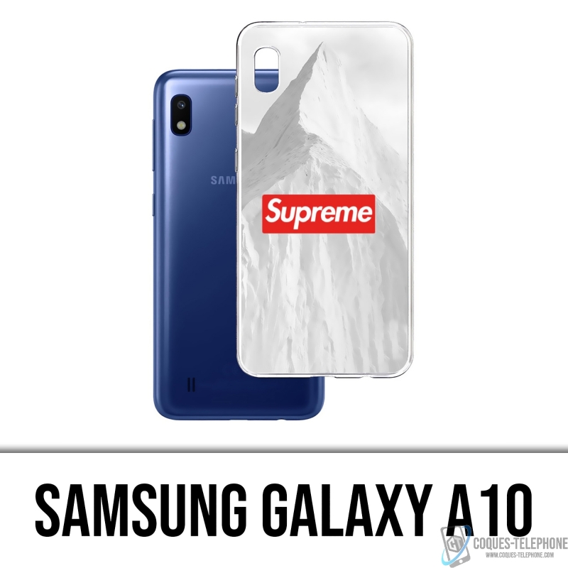 Samsung Galaxy A10 Case - Supreme White Mountain
