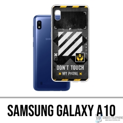 Coque Samsung Galaxy A10 - Off White Dont Touch Phone