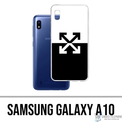 Funda Samsung Galaxy A10 - Logotipo blanco roto