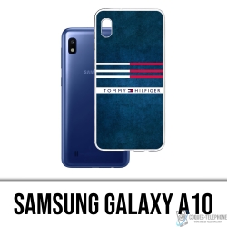 Custodia per Samsung Galaxy A10 - Righe Tommy Hilfiger