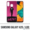 Samsung Galaxy A20 Case - Drive Silhouette
