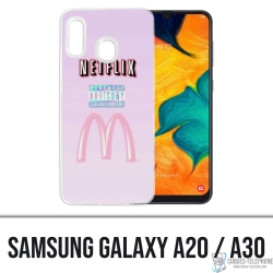 Samsung Galaxy A20 Case - Netflix und Mcdo