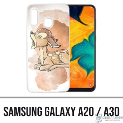 Custodia Samsung Galaxy A20 - Disney Bambi Pastello