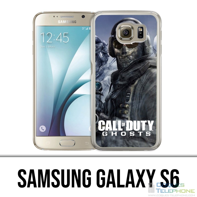 Carcasa Samsung Galaxy S6 - Logotipo de Call Of Duty Ghosts