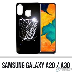 Coque Samsung Galaxy A20 - Logo Attaque Des Titans