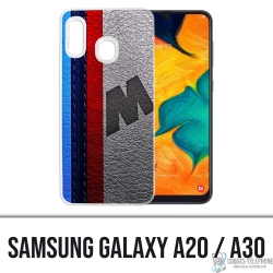 Custodia per Samsung Galaxy A20 - Effetto pelle M Performance