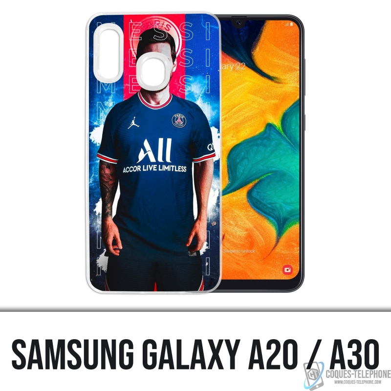 Samsung Galaxy A20 case - Messi PSG