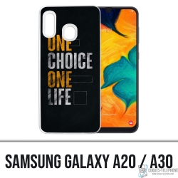 Cover Samsung Galaxy A20 - Una scelta di vita