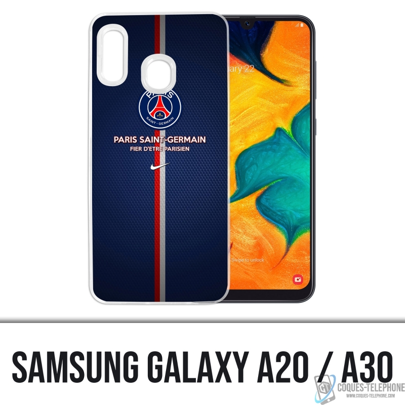 Samsung Galaxy A20 Case - PSG Stolz, Pariser zu sein