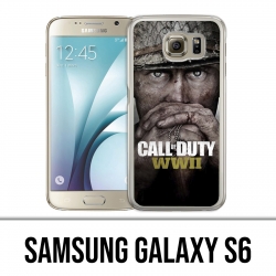 Samsung Galaxy S6 Hülle - Call Of Duty Ww2 Soldaten