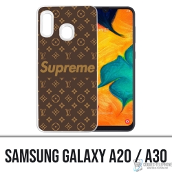 Samsung Galaxy A20 case - LV Supreme