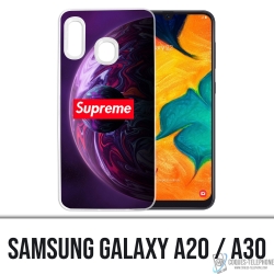 Coque Samsung Galaxy A20 - Supreme Planete Violet