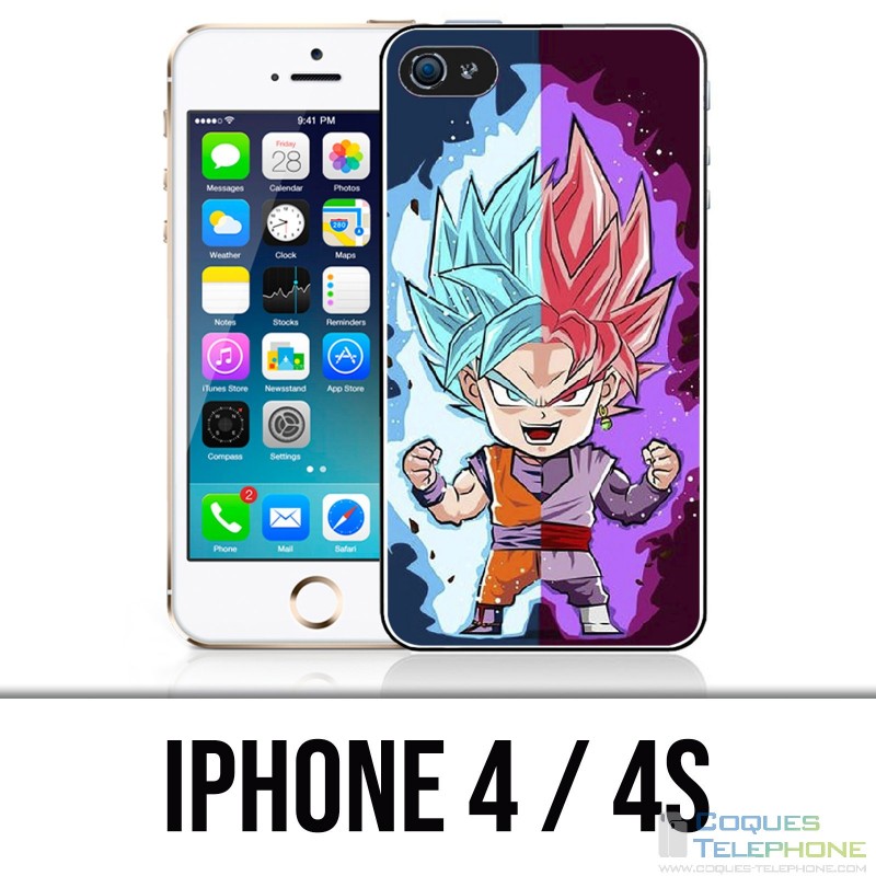 Custodia per iPhone 4 / 4S - Dragon Ball Black Goku