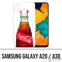 Custodia per Samsung Galaxy A20 - Bottiglia di Coca Cola