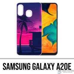 Samsung Galaxy A20e Case - Miami Beach Purple
