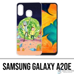 Samsung Galaxy A20e Case - Rick And Morty