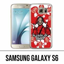 Samsung Galaxy S6 Hülle - Cartoon Casa De Papel