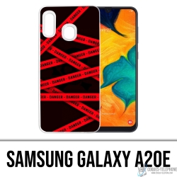 Custodia Samsung Galaxy A20e - Avviso di pericolo